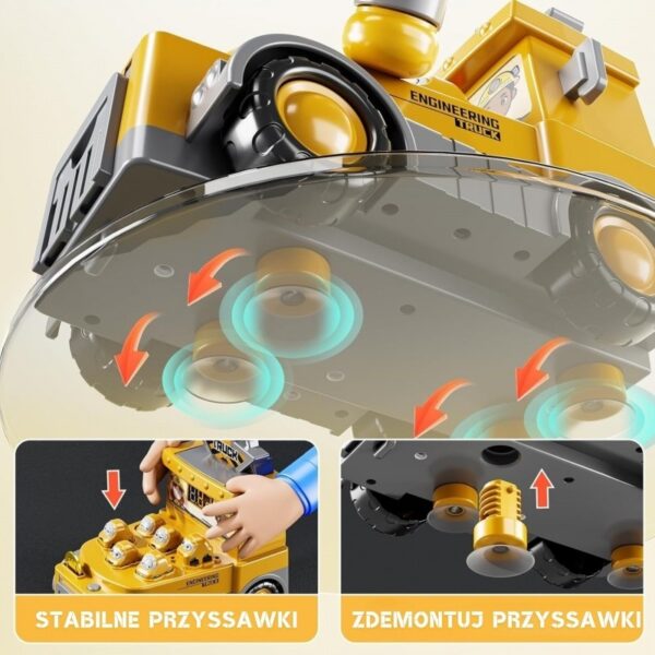 Gra zręcznościowa uderz młotkiem wbijak plac budowy z akcesoriami