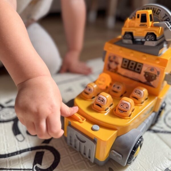 Gra zręcznościowa uderz młotkiem wbijak plac budowy z akcesoriami